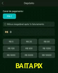 deposits BAITAPIX